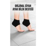 My Best Store Topuk Dikeni Silikon Tabanlı Ortopedik Çorap Seti 2'li Ayak Destek - Renkli