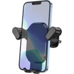 My Black Araç Telefon Tutacağı Klima Peteği Metal Klipsli Düşmeme Garantili 4-7 İnç Uyumlu