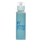 My Bottle Deri Kılıflı Cam Matara 480 Ml