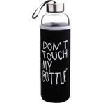 My Bottle Don't Touch This Is My Bottle Siyah 600 ml Cam Matara