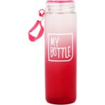 My Bottle Marka Cam Matara 420 ml - Renk Seçenekli - Pembe