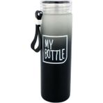 My Bottle Marka Cam Matara 420 ml - Renk Seçenekli - Siyah