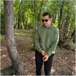 My Butik Erkek 3 Iplik Basic Oversize Kanguru Cepli Kapüşonlu Sweatshirt - Açık Haki - 2XL