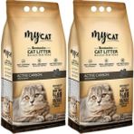 My Cat Aktif Karbonlu Bentonit Ince Taneli 2x10 lt Kedi Kumu