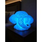 My Craft 3D MYCRAFT3D Sevimli Fil Çocuk Odası Gece Lambası 3D Tasarım LED Işıklı Masaüstü Mesh Dekor Hediyelik - Mavi