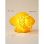 My Craft 3D MYCRAFT3D Sevimli Fil Çocuk Odası Gece Lambası 3D Tasarım LED Işıklı Masaüstü Mesh Dekor Hediyelik