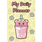 My Daily Planner Kawaii: Planificateur journalier non daté, 90 jours pour organiser mes journées, planifier mes tâches et atteindre mes objectifs | 190 pages | Format 15,24 x 22,86 cm