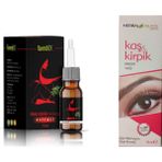 My Farmaex Iğde Çiçeği & Ginseng Ekstrat (Kadın Istek Artırıcı) + Kaş Kirpik Bakım Yağı Bayanlara Özel Set