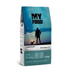 My Food 2.5 kg Puppy Derma Support Small Breed Kuzu ve Pirinçli Küçük Irk Yavru Köpek Maması