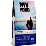 My Food Kuzulu Pirinçli Orta Büyük Irk Derma Support 12 kg Yavru Köpek Maması