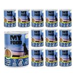 My Food Tavuklu ve Jöleli 12x400 gr Yetişkin Köpek Konserve Maması