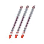 My Gel 0.5 MM Kırmızı Ince Iğne Uçlu Jel Kalem 3 Adet Kırmızı