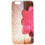 my-handy-design Antika bir evde eski hasar görmüş kırmızı kanepe. Çiçekler duvar kağıdı cep telefonu kılıfı iPhone6