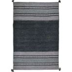 My Home Halı TRB-01 Koyu Gri 120x180 cm İskandinav Kilim