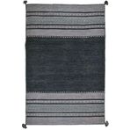 My Home Halı TRB-01 Koyu Gri 80x150 cm İskandinav Kilim