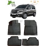 My Jasmin Opel Combo E 2019 Sonrası 4d Havuzlu Paspas Siyah Renk