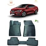 My Jasmin Renault Megane 4 Sedan 2016 Sonrası 4d Havuzlu Paspas Siyah Renk