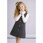 My Kids Wear Kız Çocuk Bayramlık Düğmeli Tüvit Yelekli 2’li Takım 12609