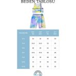 My Kids Wear Kız Çocuk Çok Amaçlı Batik Desenli Mayo & Spor Takımı 12431 - Mor - Karışık - 4 - 5 Yaş