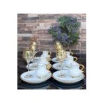My Kitchen&Home Ayaklı Lüks 6 Kişilik Kahve Fincan Takımı