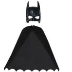 My Kostüm Batman Çocuk Pelerini Maske Seti - 7 - 8 Yaş - Siyah