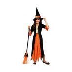 My Kostüm Halloween Cadı Kostümü Çocuk - 10 - 12 Yaş - Turuncu