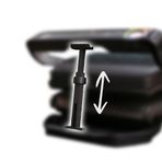 MY LAPTOP SETUP Tefal/Rowenta Optigrill Standard/Plus için mesafe tutucu V3 + Kilitleme klipsi + Uzatma | Optigrill aksesuarı mükemmel mesafe ve optimum ızgara sonucu sağlar