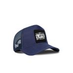 My Life My Rules Logolu Cordura Lacivert Trucker Şapka