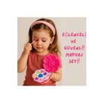 My Little Baby Papatya Makyaj Seti – Kız Çocuklar Için Güvenli Oyun Kartelası (3 YAŞ, PEMBE)