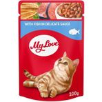My Love Sos Içinde Balik Etli Pouch 6x100 Kedi Maması