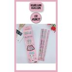 My Melody Anime Figürlü 12 Li Kurşun Kalem Seti - 12 Adet