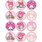 My Melody Sticker Telefon Laptop Notebook Tablet Defter Matara Stiker Etiket ST613