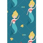 My mermaid coloring book