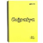 My Note 80 Yaprak Coğrafya Kareli Spiralli Defter
