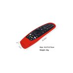 MY POLO TIME LG Akıllı TV Sihirli Kumanda Koruyucu Silikon Kılıf Lg-g5 Lg Silikon Kılıf G5 ( KIRMIZI )