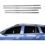My Tuning Dacia Logan Mcv Uyumlu Krom Cam Çıtası 4 Parça P.çelik 2013 ve Üzeri
