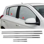My Tuning Hyundai I20 Krom Cam Çıtası 6 Prç. 2008-2014 Paslanmaz Çelik