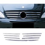 My Tuning Mercedes Vito Viano W639 2003-2010 Krom Ön Panjur 7 Parça P.çelik - MERCEDES VİTO