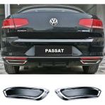My Tuning Vw Passat B8 Krom Difüzör 2015 Sonrası P.çelik - 0315 Gri