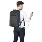 My Valice 1203 Lacivert Smart Bag Usb Şarj Girişli Akıllı Sırt Çantası
