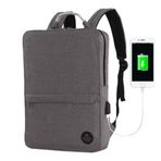 My Valice 1210 Gri Smart Bag USB Şarj Girişli Akıllı Sırt Çantası