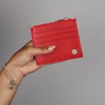 My Valice 1628 Kırmızı Kadın Deri Cüzdan ve Kartlık