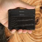 My Valice 1802 - Kahverengi Deri Cüzdan ve Kartlık