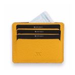 My Valice 1817 - Sarı Unisex Hakiki Deri Cüzdan ve Kartlık