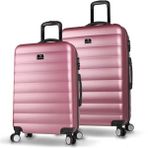 My Valice Colors Abs Orta ve Büyük Boy Rose Gold 2'li Valiz Seti