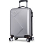 My Valice Diamond Kabin Boy Valiz 56x37x25 cm ABS Malzeme Darbeye Dayanıklı Şifreli Kilit Antrasit - Gri