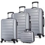 My Valice Ruby Abs 4'lü Gri Travel Valiz Seti