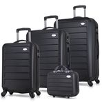 My Valice Ruby Siyah Abs 4'lü Travel Valiz Seti