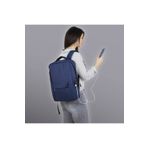 My Valice Smart Bag Active Usb Şarj Girişli Slim Notebook Laptop Sırt Çantası Lacivert