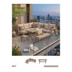 MY WORLD GARDEN ROYAL ALÜMİNYUM BAHÇE BALKON KÖŞE TAKIMI